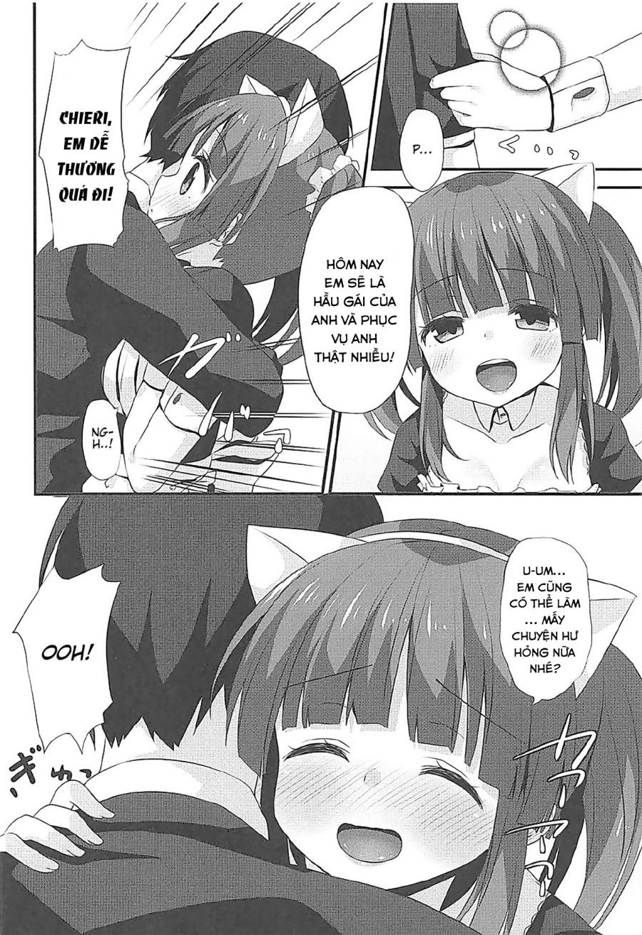 đọc truyện Tai Mèo, Hầu Gái Và Làm Tình Với Chieri.(the Idolm@ster Cinderella Girls) Oneshot ảnh 4 tại Thiên Thai Truyện