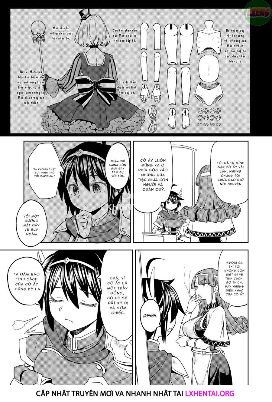 Tái Sinh Thành Một Nữ Anh Hùng có 5 Người Vợ Quỷ Chương 4 page 8 - Giả Dược