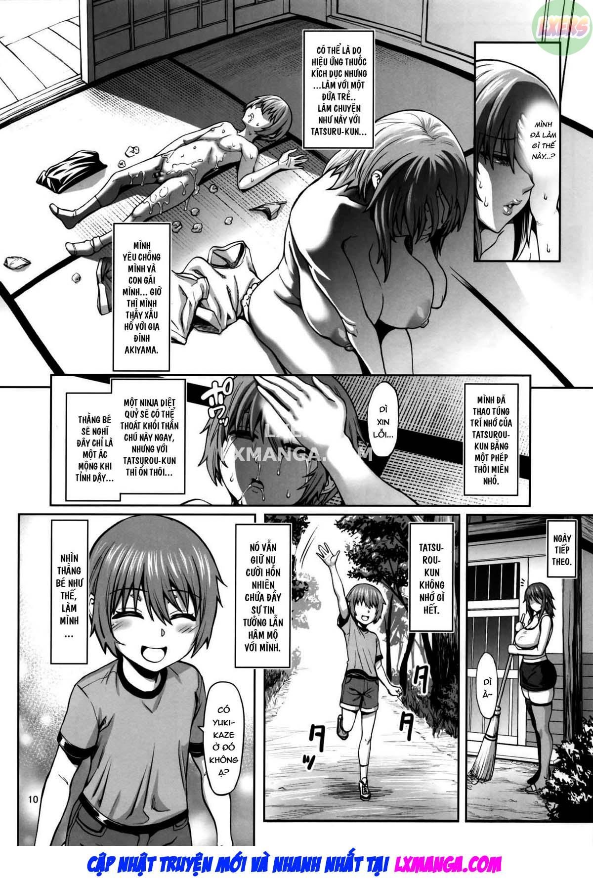 đọc truyện Taimanin Shiranui Musume No Osananajimi Ni Te O Dasu Itazura Oba-san Hen Oneshot ảnh 15 tại Giả Dược