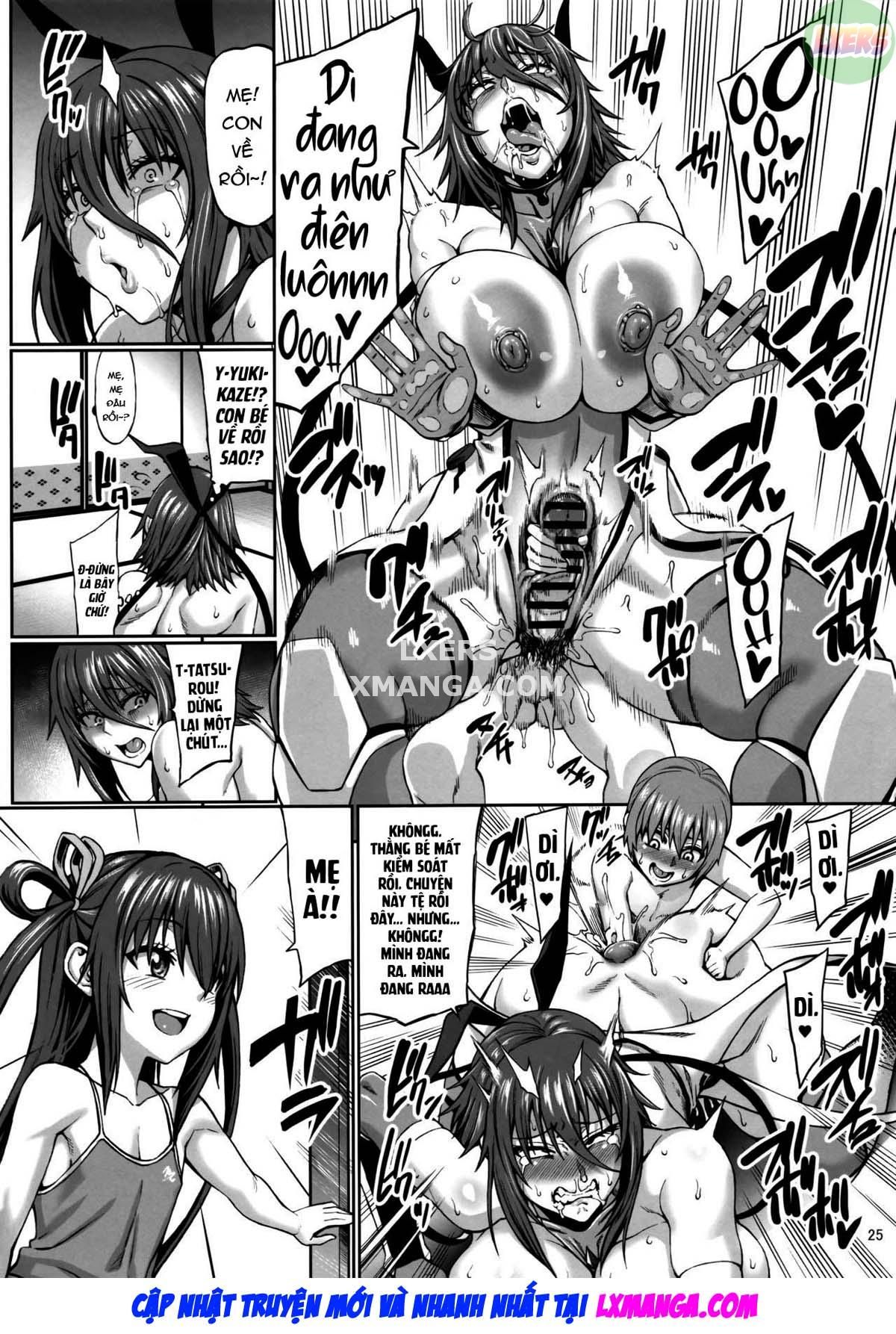 đọc truyện Taimanin Shiranui Musume No Osananajimi Ni Te O Dasu Itazura Oba-san Hen Oneshot ảnh 30 tại Giả Dược