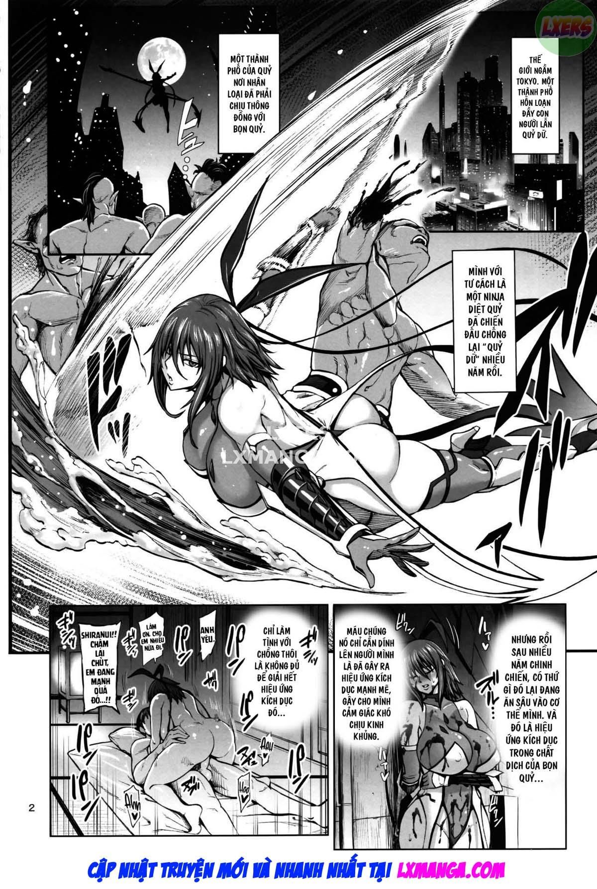 đọc truyện Taimanin Shiranui Musume No Osananajimi Ni Te O Dasu Itazura Oba-san Hen Oneshot ảnh 7 tại Giả Dược