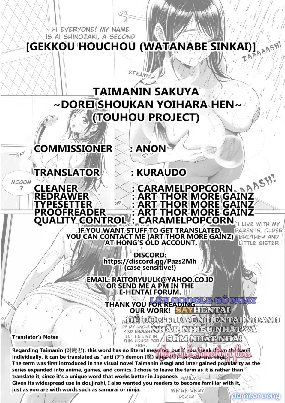 đọc truyện Taimaning Sakuya ~chương Nhà Thổ Nô Lệ Yoihara~ Chương 1 ảnh 23 tại Thiên Thai Truyện