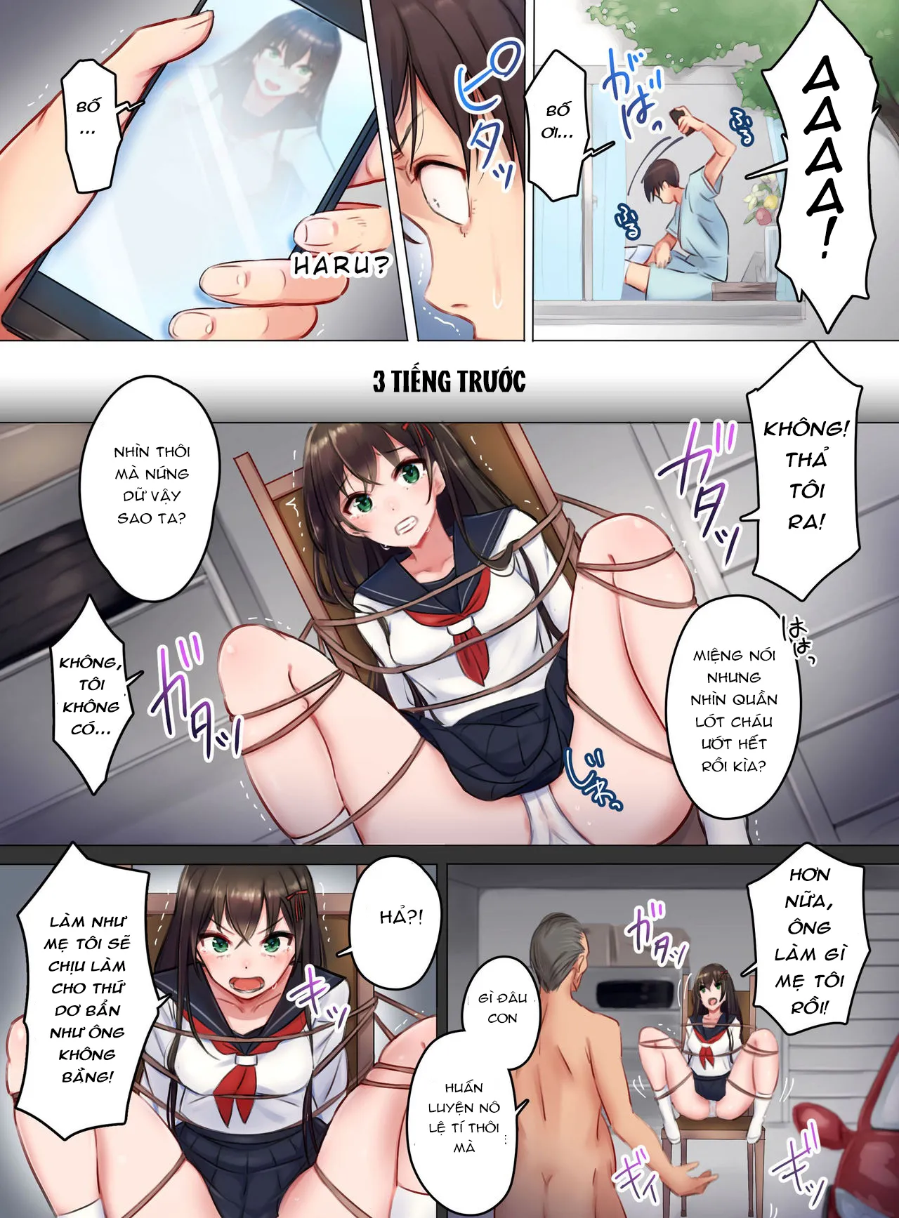 Tainou Yachin wa Karada Barai de ~Kichiku Ooya ni Netorareru Bijin Oyako~ - Oneshot
