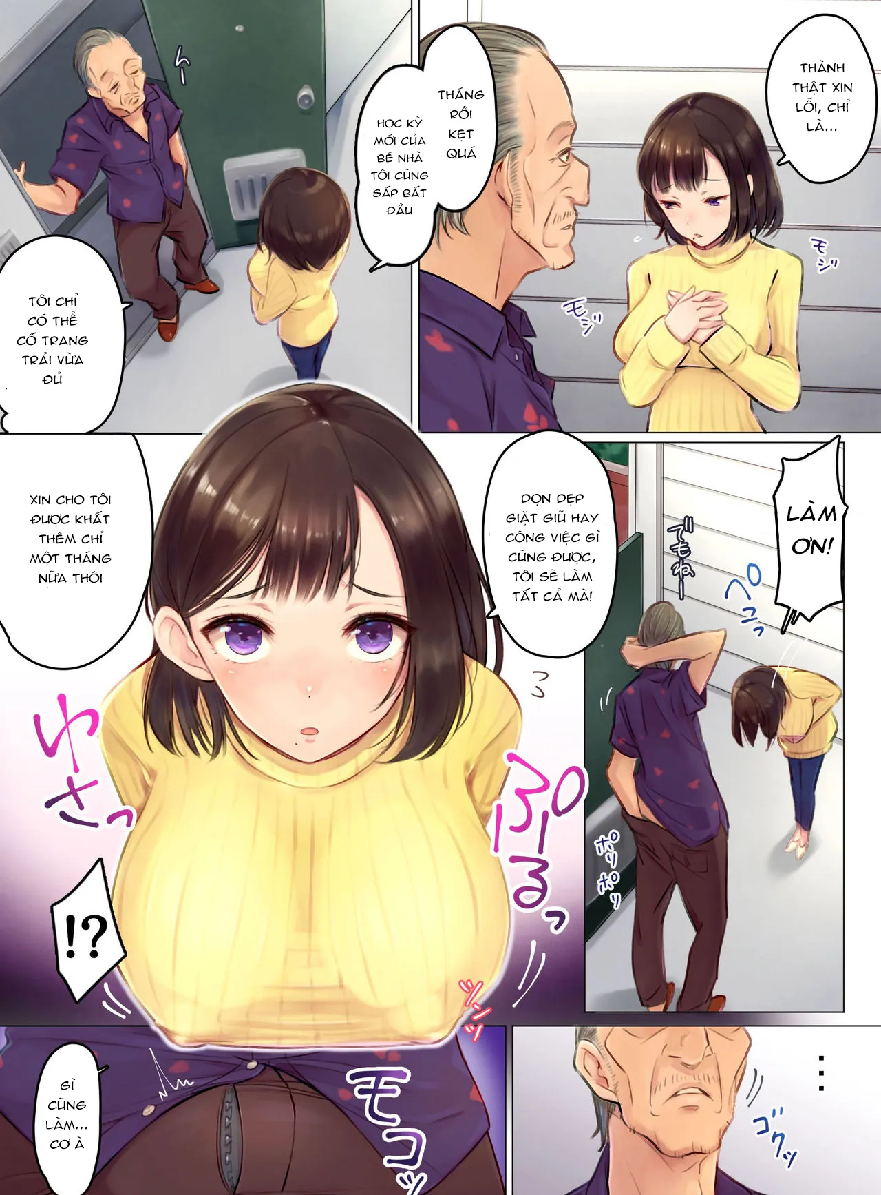 Tainou Yachin wa Karada Barai de ~Kichiku Ooya ni Netorareru Bijin Oyako~ - Oneshot