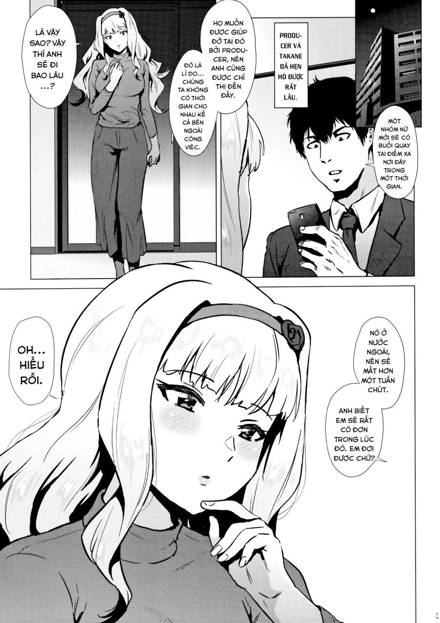 Takane Wa Yokkyuu Fuman (the Idolm@ster) Oneshot page 3 - Giả Dược