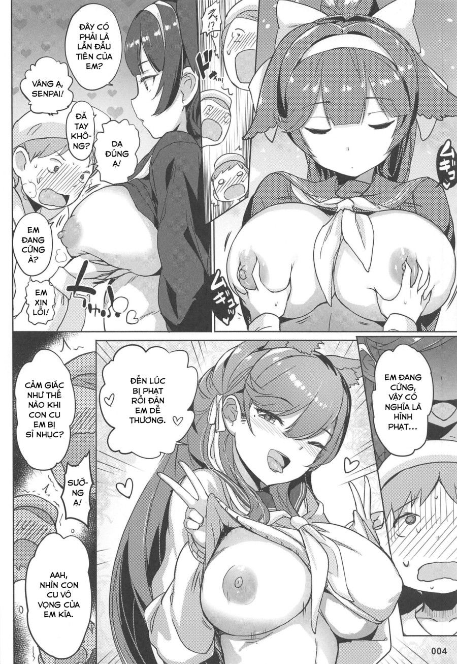 Takao To Atago Senpai No Ijime Ninmu (azur Lane) Oneshot page 5 - Giả Dược