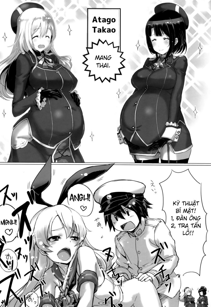 Takao To Atago To Teitoku De H Suru Hon (kantai Collection -kancolle-) Oneshot page 21 - Giả Dược