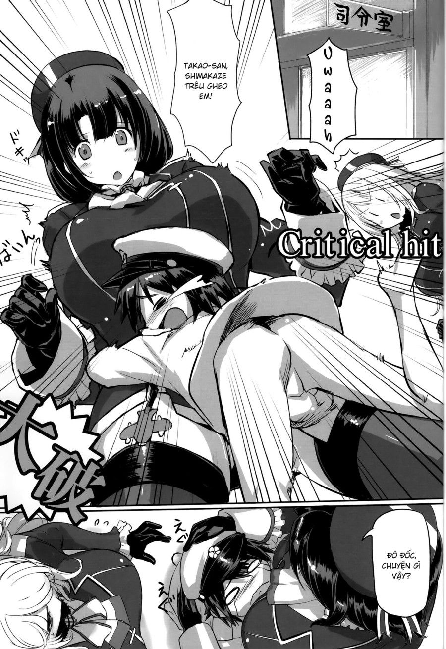 Takao To Atago To Teitoku De H Suru Hon (kantai Collection -kancolle-) Oneshot page 4 - Giả Dược