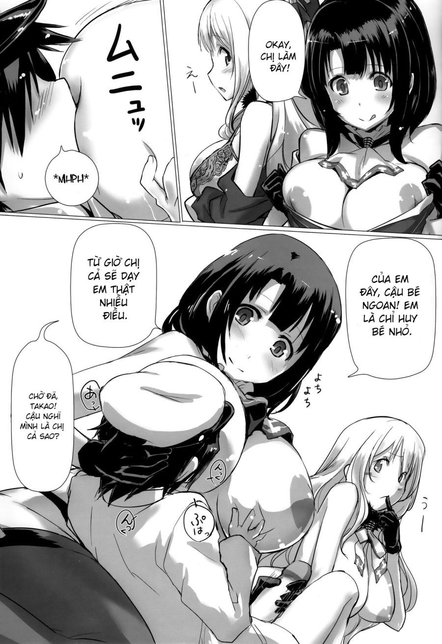 Takao To Atago To Teitoku De H Suru Hon (kantai Collection -kancolle-) Oneshot page 6 - Giả Dược