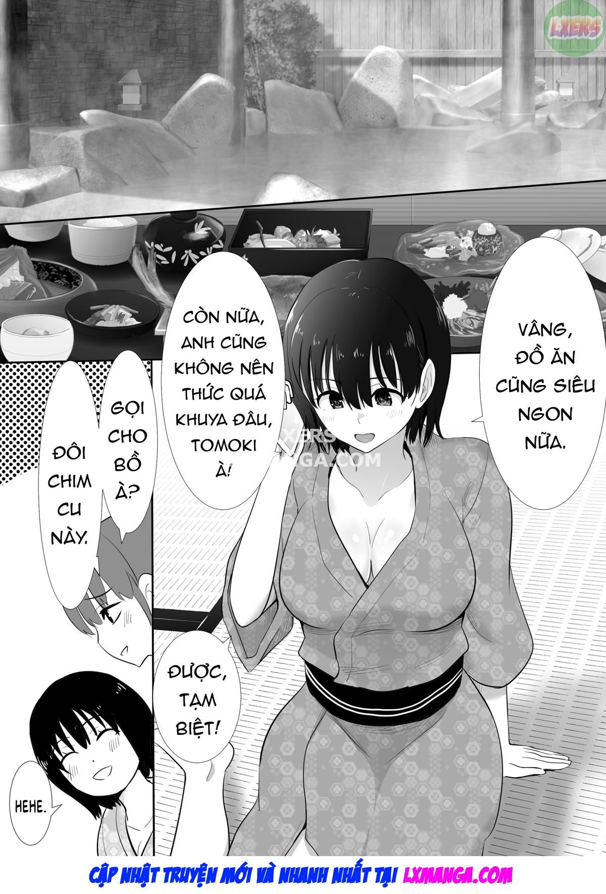 đọc truyện Taken At The Hot Spring - My Busty Honey And Her Pal