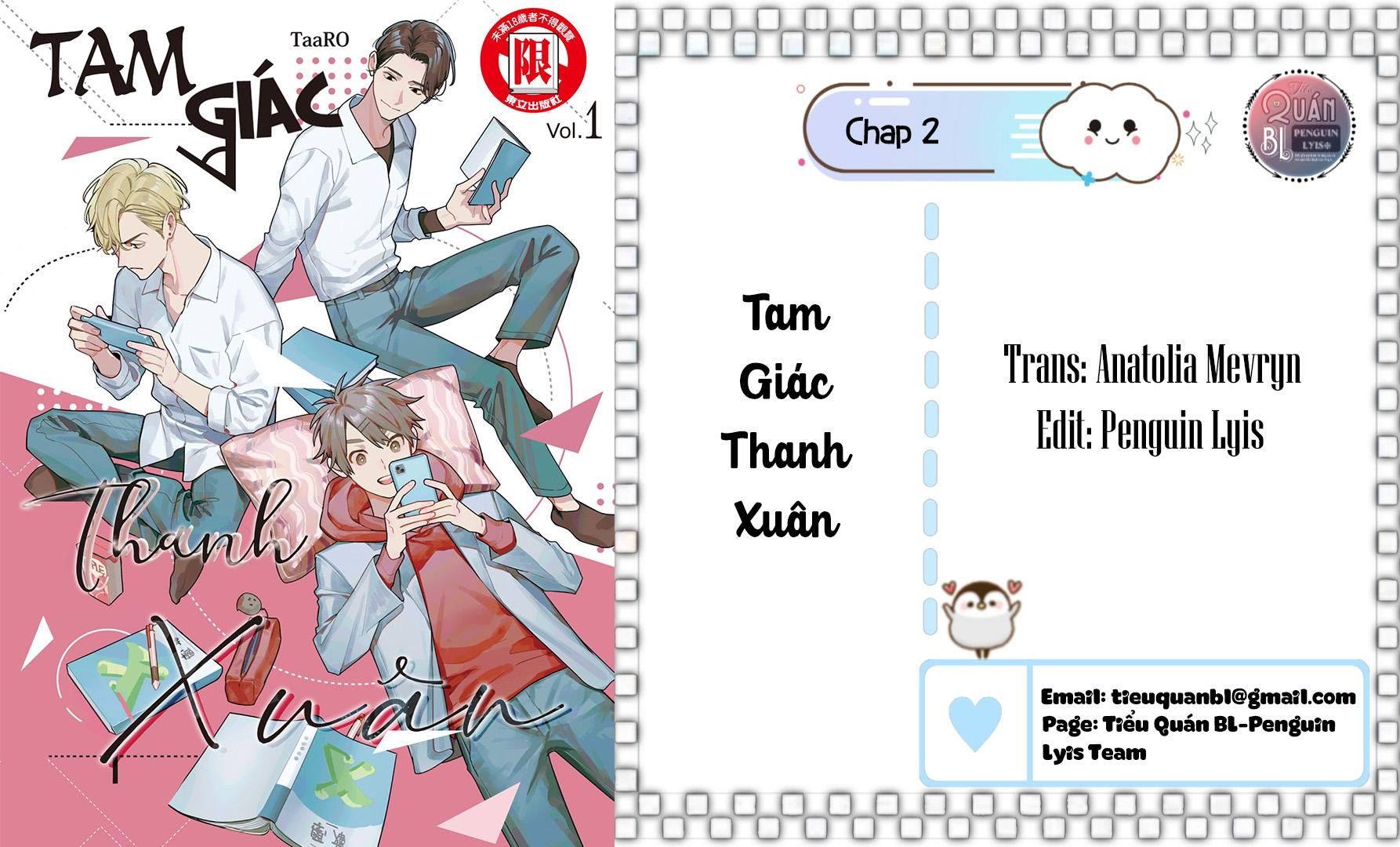 đọc truyện Tam Giác Thanh Xuân Chương 2 ảnh 1 tại Giả Dược