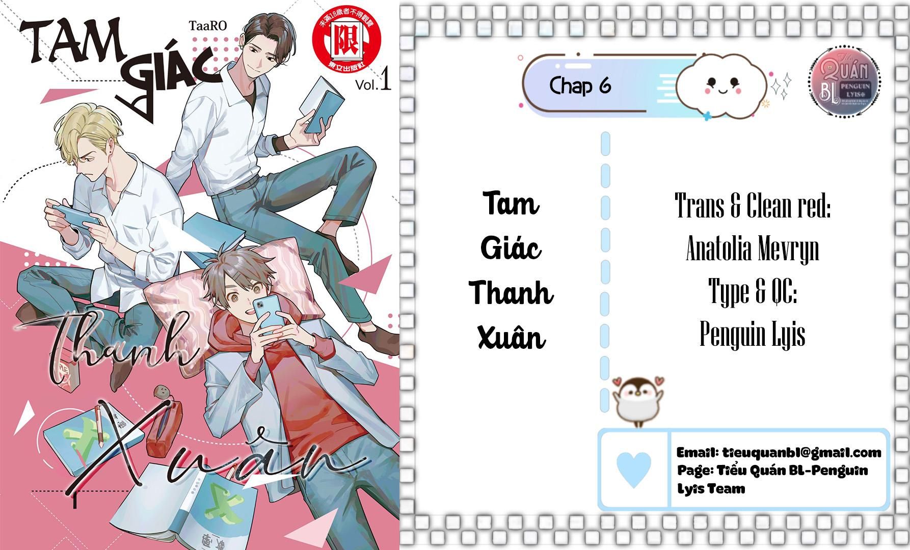 đọc truyện Tam Giác Thanh Xuân Chương 6 ảnh 1 tại Giả Dược