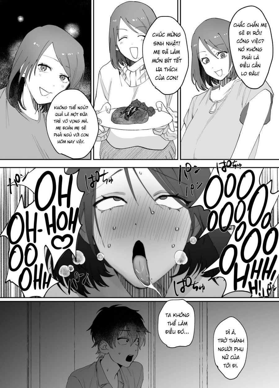 Tấm Vé Mẹ Quan Hệ Với Bạn Mình Oneshot page 24 - Giả Dược