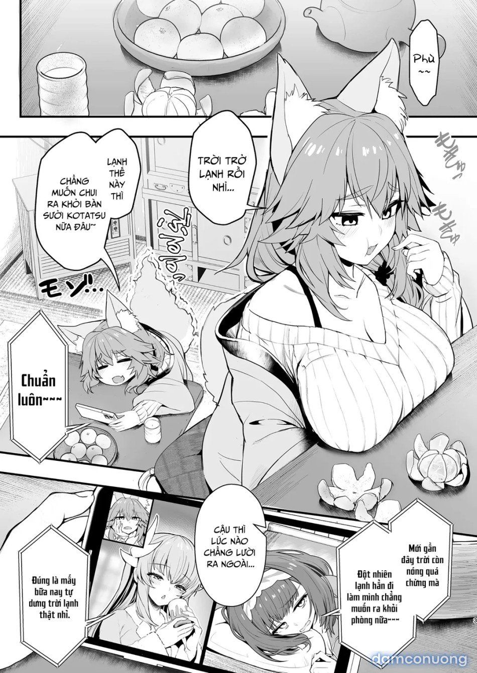 đọc truyện Tamamo-san Taikei Iji Workout Oneshot ảnh 3 tại Giả Dược