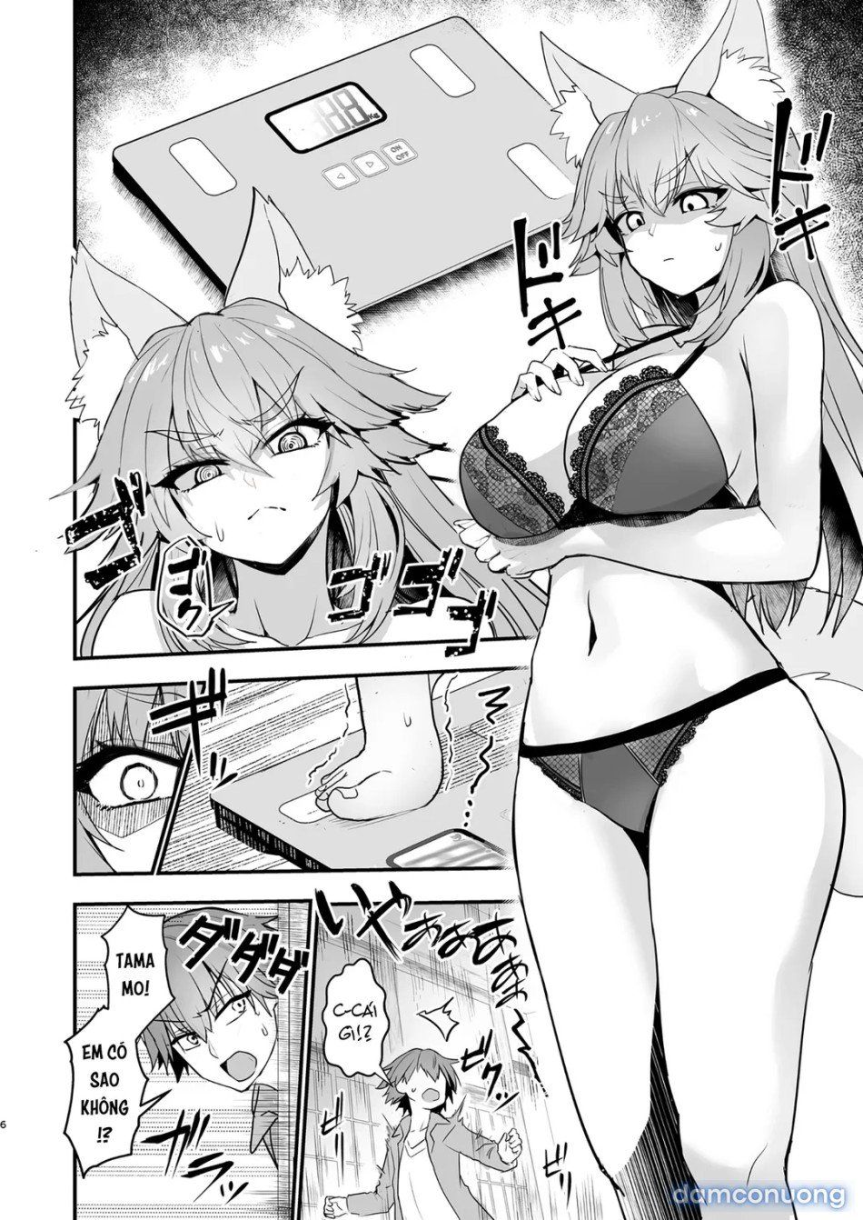 đọc truyện Tamamo-san Taikei Iji Workout Oneshot ảnh 6 tại Giả Dược