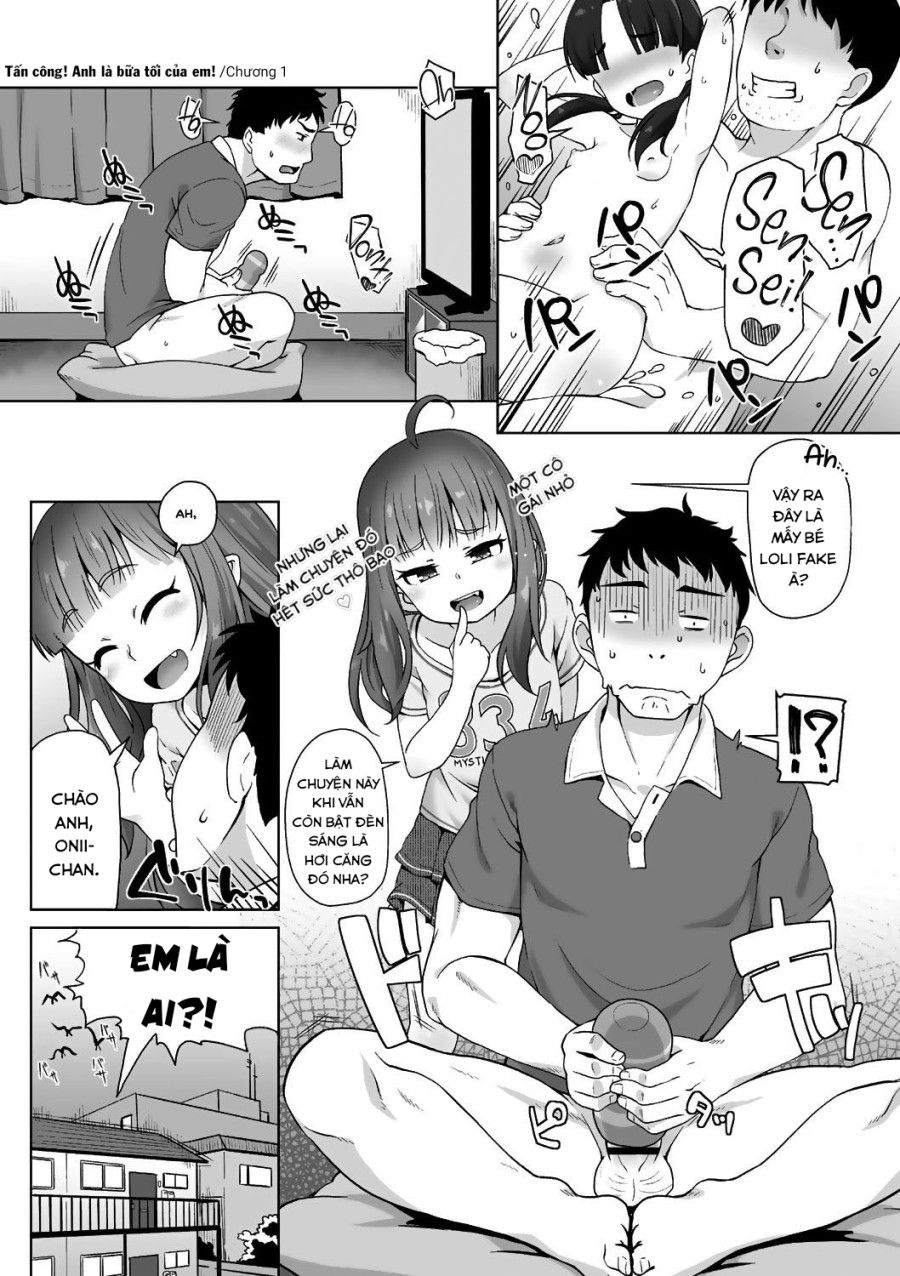 Tấn Công! Anh Là Bữa Tối Của Em! Chương 1 page 3 - Giả Dược