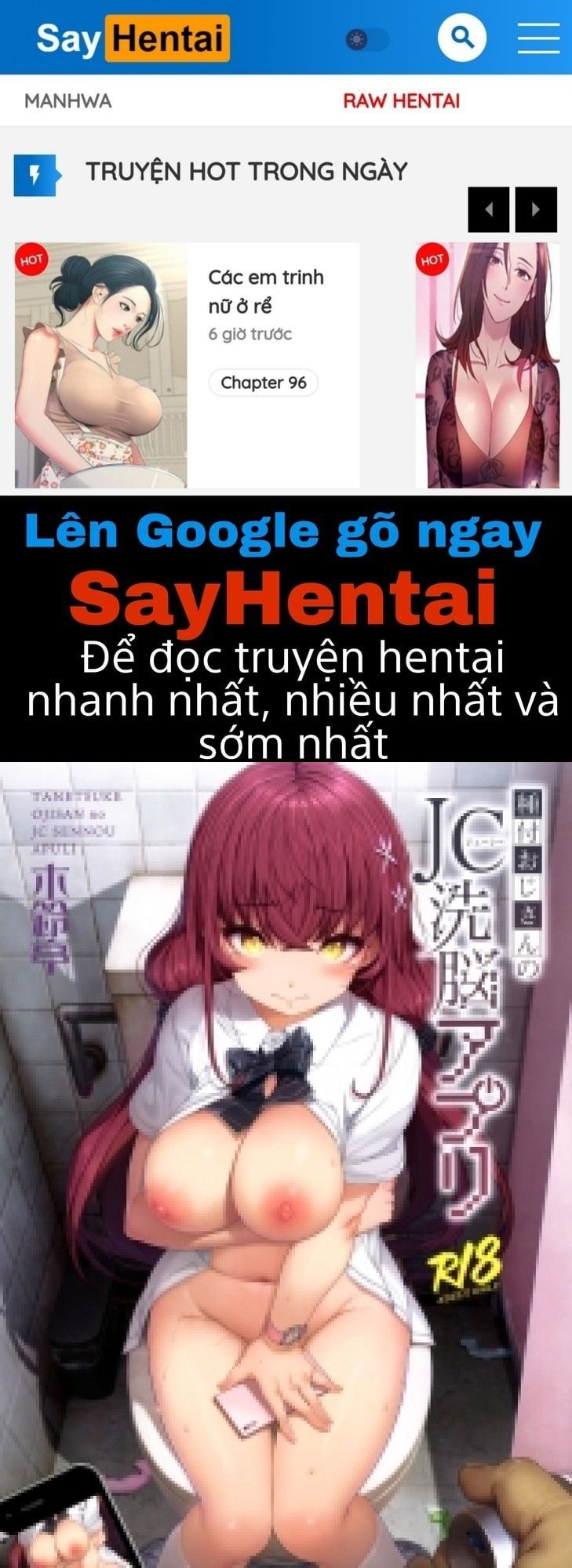 đọc truyện Tanetsuke Oji-san No Jc Sennou Appli Oneshot ảnh 1 tại Giả Dược