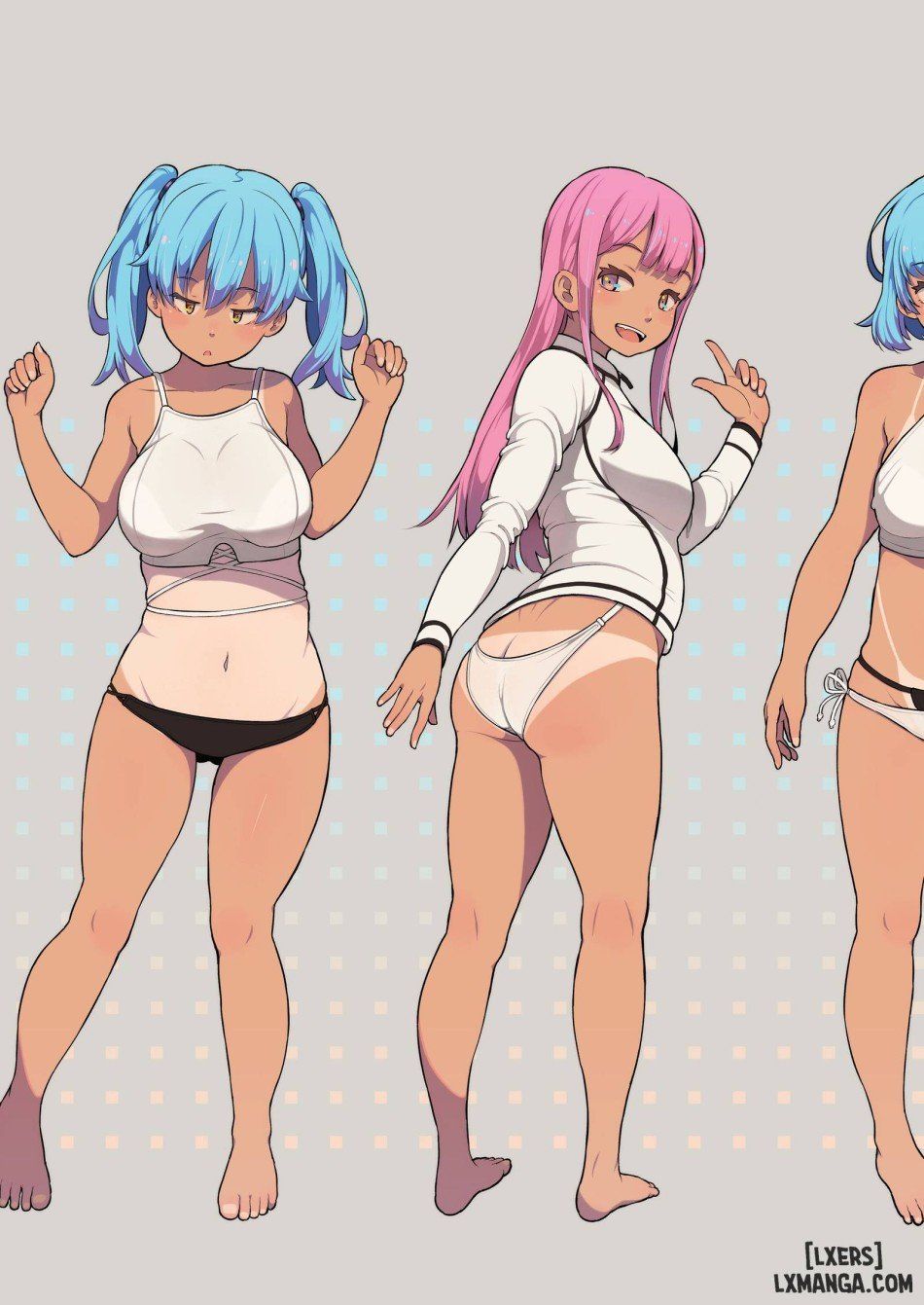 đọc truyện Tanned Girl + Blue Hair Anthology Chương 0 ảnh 46 tại Thiên Thai Truyện