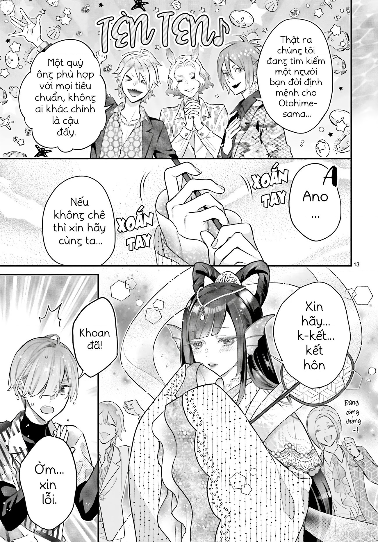 đọc truyện Tatsunomiya-san Khao Khát Kết Hôn Đã Đặt Chân Lên Đất Liền Chương 0 ảnh 13 tại Thiên Thai Truyện