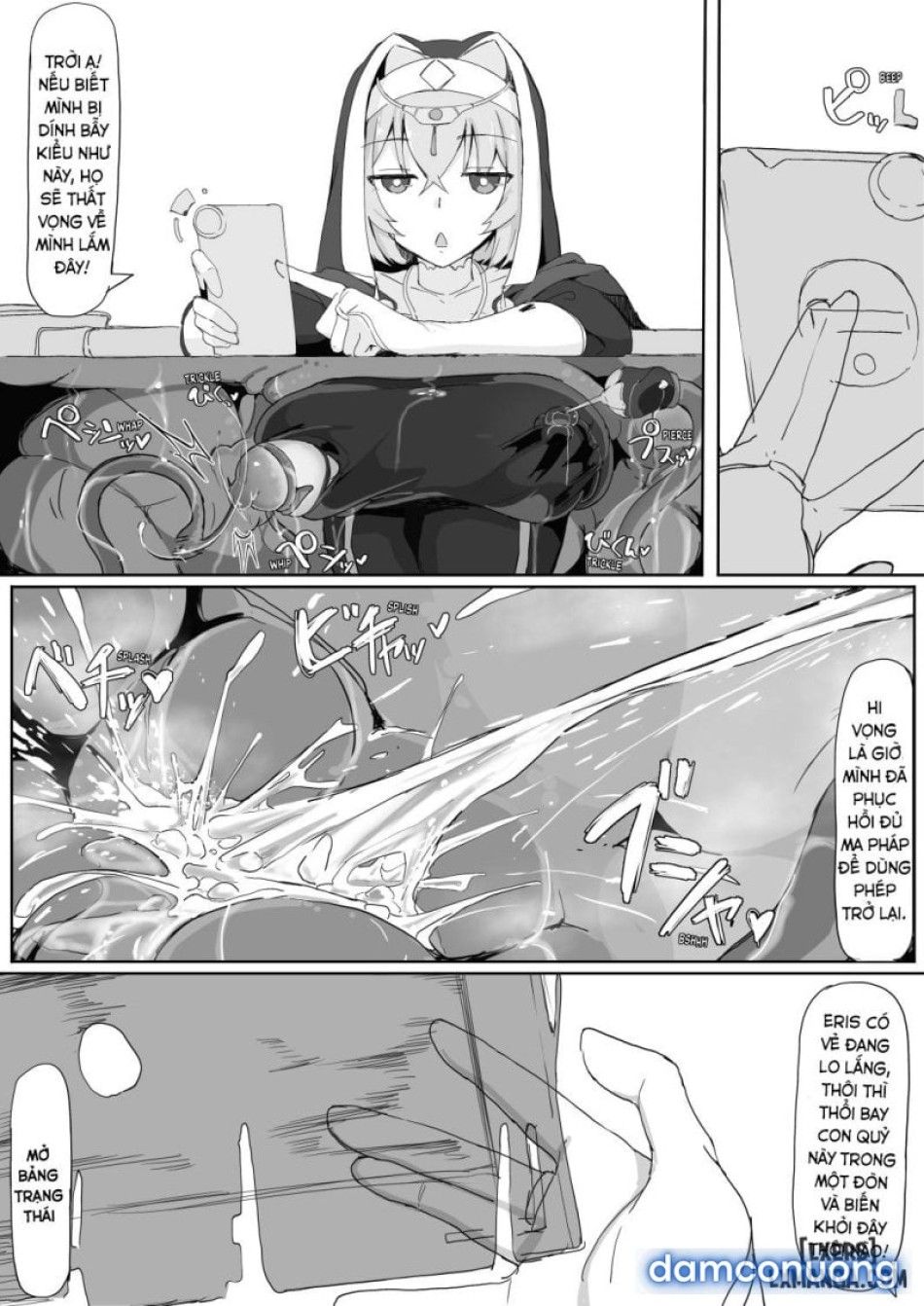 đọc truyện Teikyuu Zako Inma No Shokushu Ga Fukai Nanode Kankaku Shadan Mahou O Tenkai Shimashita Wa!! Chương 1 ảnh 21 tại Thiên Thai Truyện