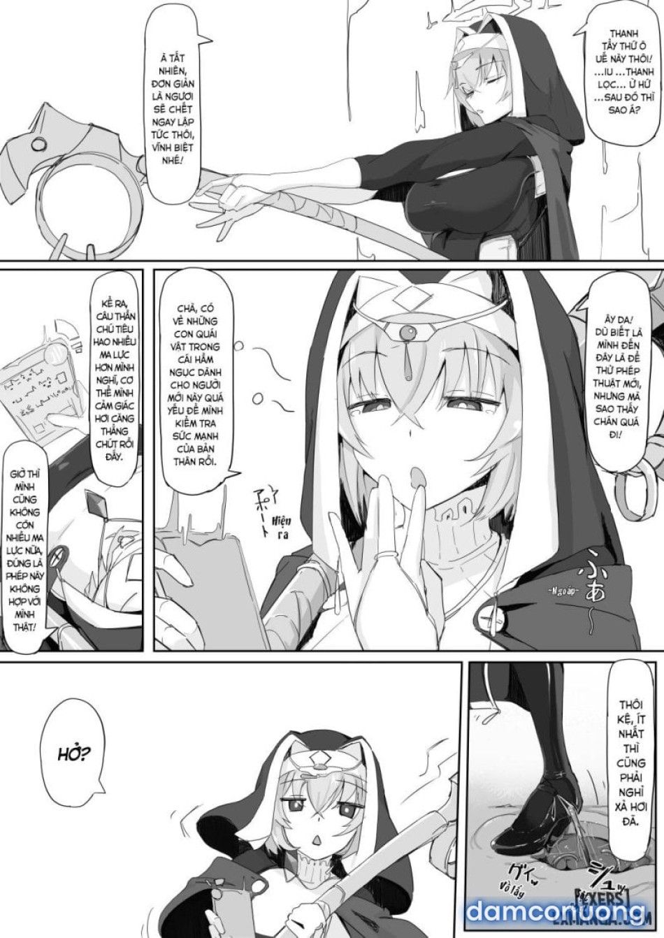 đọc truyện Teikyuu Zako Inma No Shokushu Ga Fukai Nanode Kankaku Shadan Mahou O Tenkai Shimashita Wa!! Chương 1 ảnh 4 tại Thiên Thai Truyện