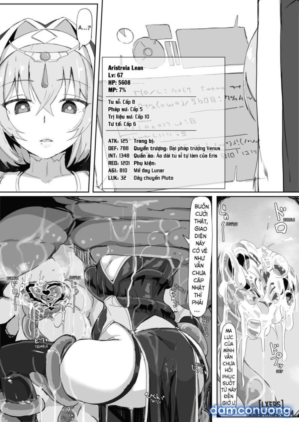 đọc truyện Teikyuu Zako Inma No Shokushu Ga Fukai Nanode Kankaku Shadan Mahou O Tenkai Shimashita Wa!! Chương 1 ảnh 22 tại Thiên Thai Truyện