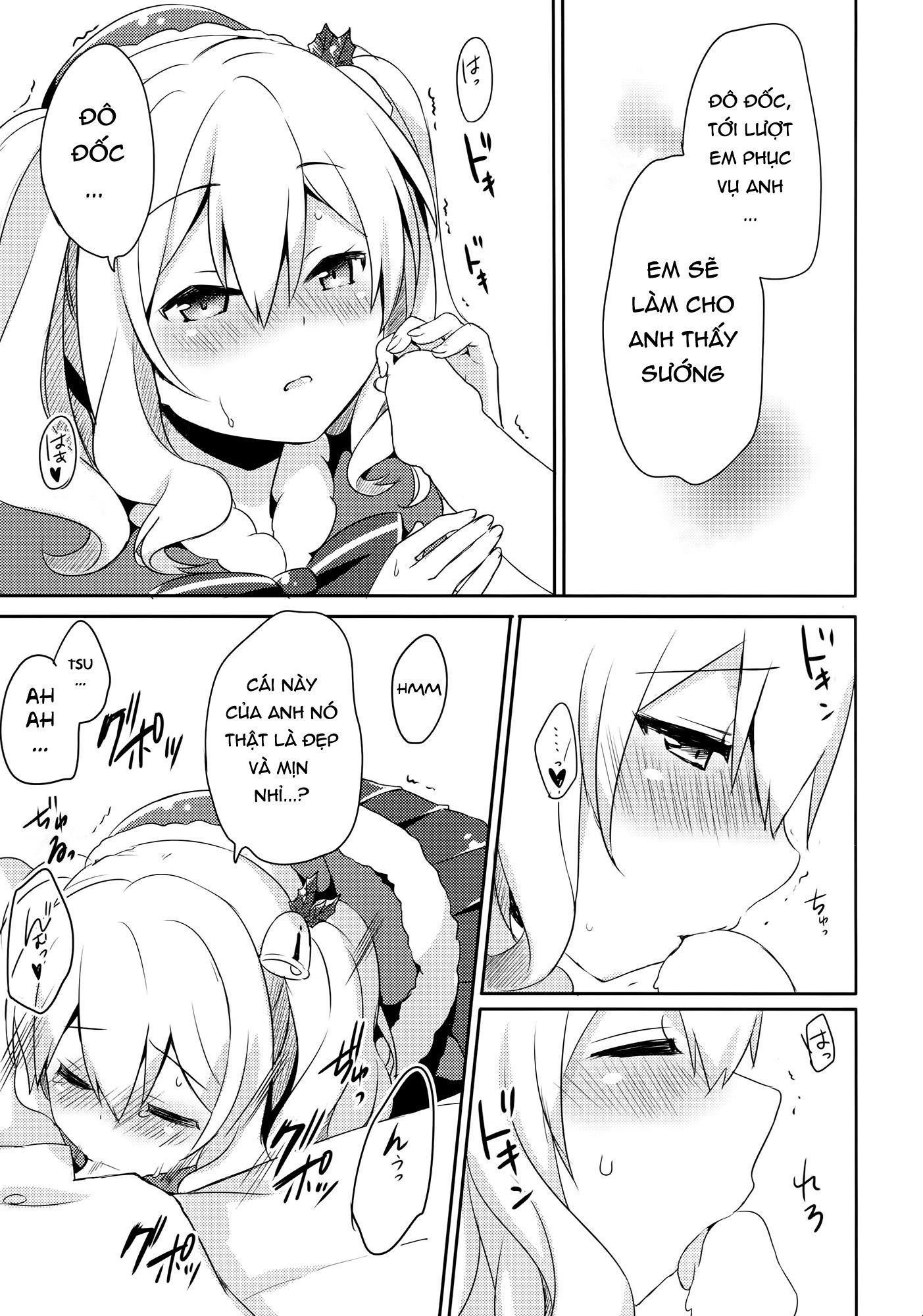 đọc truyện Teitoku-san Watashi To Goissho Shimashou? Oneshot ảnh 13 tại Thiên Thai Truyện