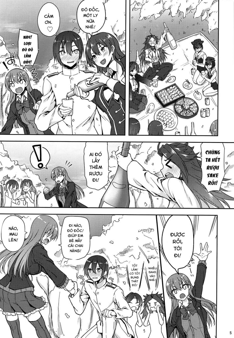 Teitoku Wa Hana Yori Dango Jan (kantai Collection) Oneshot page 4 - Giả Dược