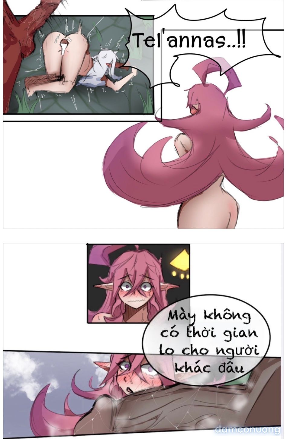 đọc truyện Tel Và Kerra Bị Team Bạn Hội Đồng (tác Giả Rppkk Trên X) Chương 2 ảnh 2 tại Thiên Thai Truyện