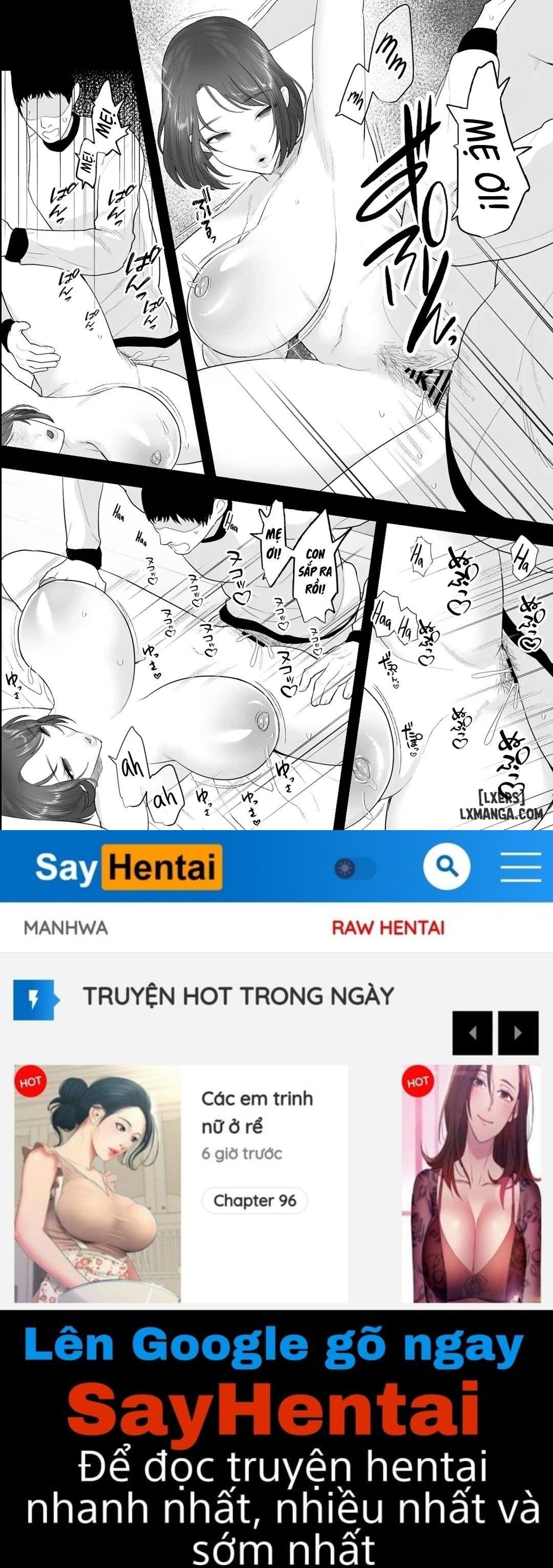 đọc truyện Tennen Kaa-san Ga Ero Kawai Sugiru Node, Saimin Onaho Sex Shitatta Chương 1 ảnh 16 tại Giả Dược