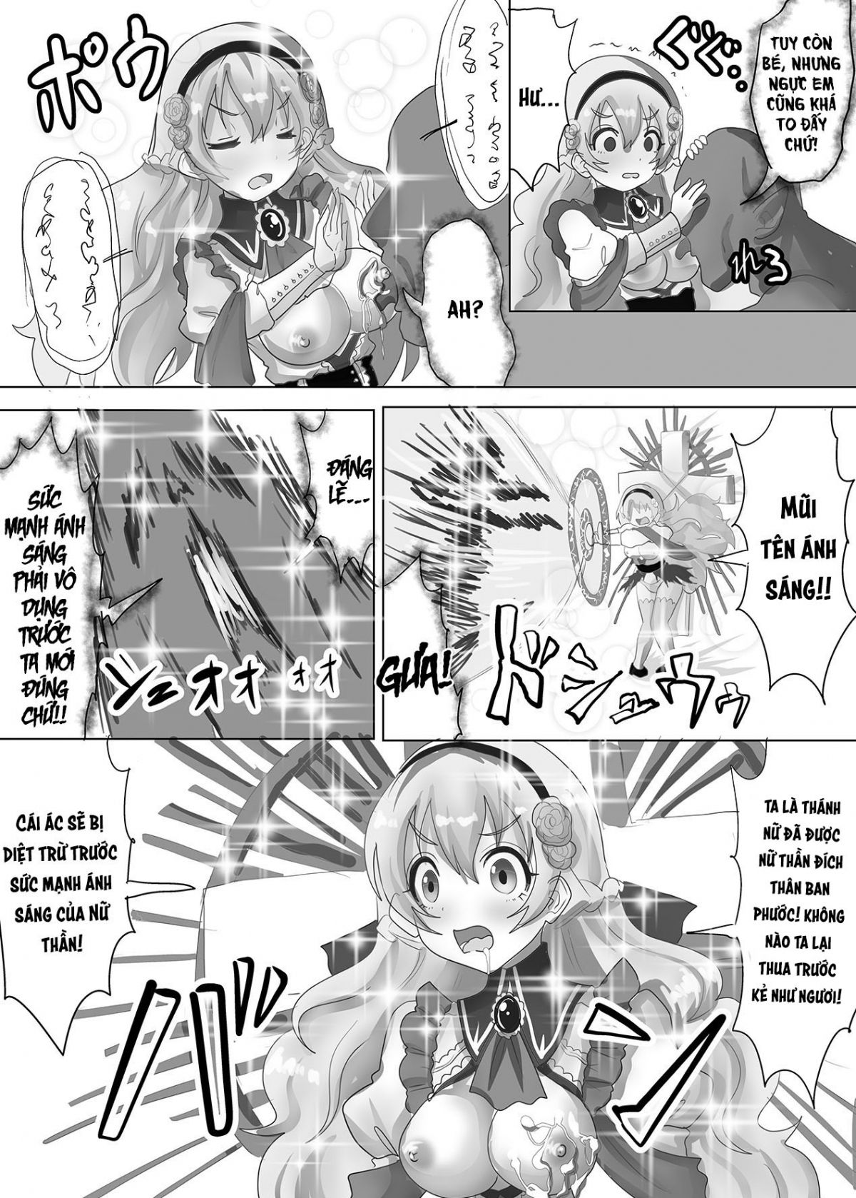 đọc truyện Tensei Seijo Wa Jaaku Na Maou Oneshot ảnh 10 tại Giả Dược
