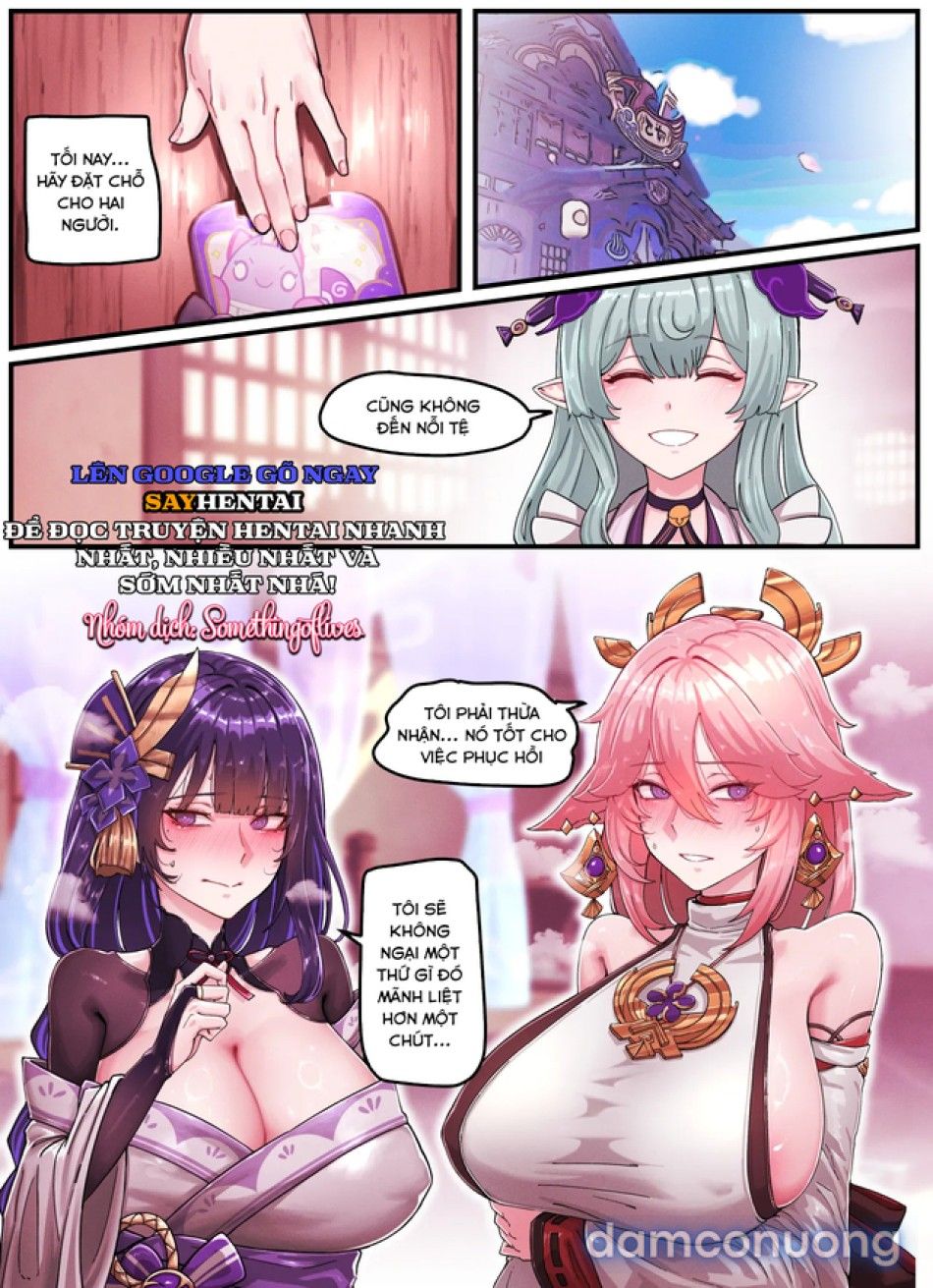 đọc truyện Teyvat Gravure Phần 09_ Raiden Và Miko Chương 1 ảnh 18 tại Thiên Thai Truyện