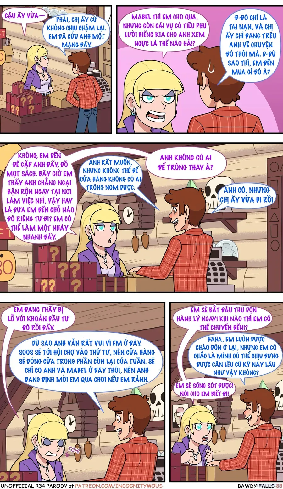 đọc truyện Thác Dâm Đãng (gravity Falls) Chương 2 ảnh 28 tại Thiên Thai Truyện