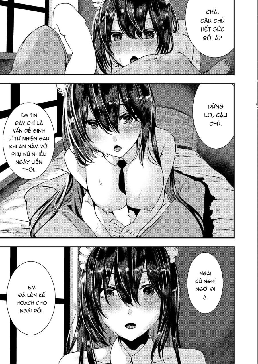 Thắm Đượm Tình Yêu Cùng Cặp Hầu Gái. Oneshot page 6 - Giả Dược