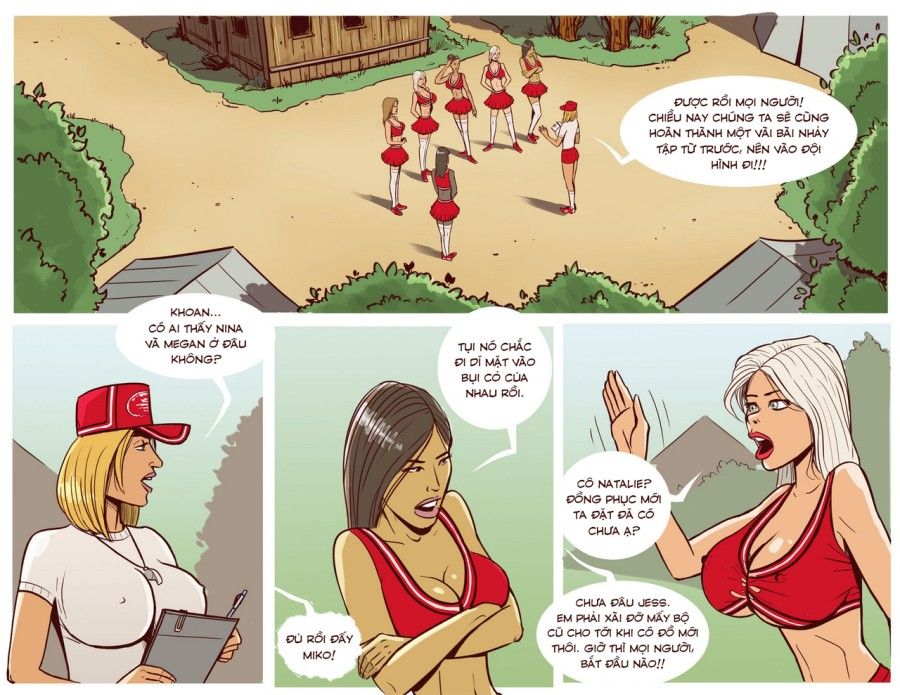 Thảm Sát Trại Hoạt Náo Viên Bằng Gậy Thịt Oneshot page 6 - Giả Dược