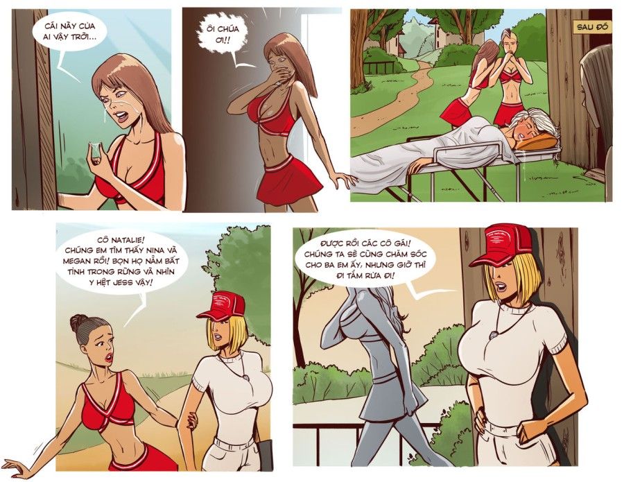 Thảm Sát Trại Hoạt Náo Viên Bằng Gậy Thịt Oneshot page 10 - Giả Dược