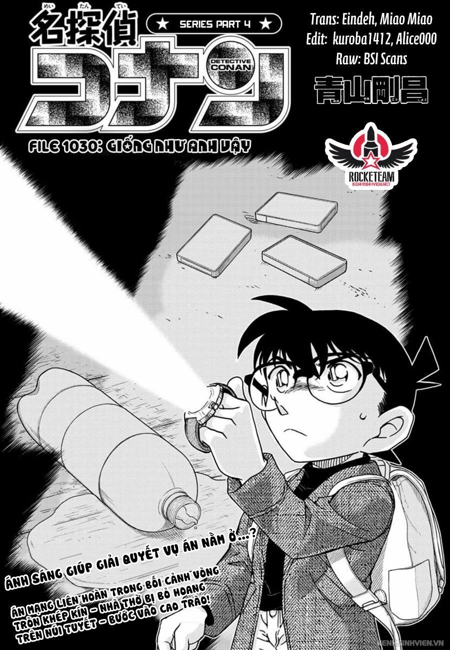 đọc truyện Thám Tử Conan Chương 1030 ảnh 2 tại Thiên Thai Truyện