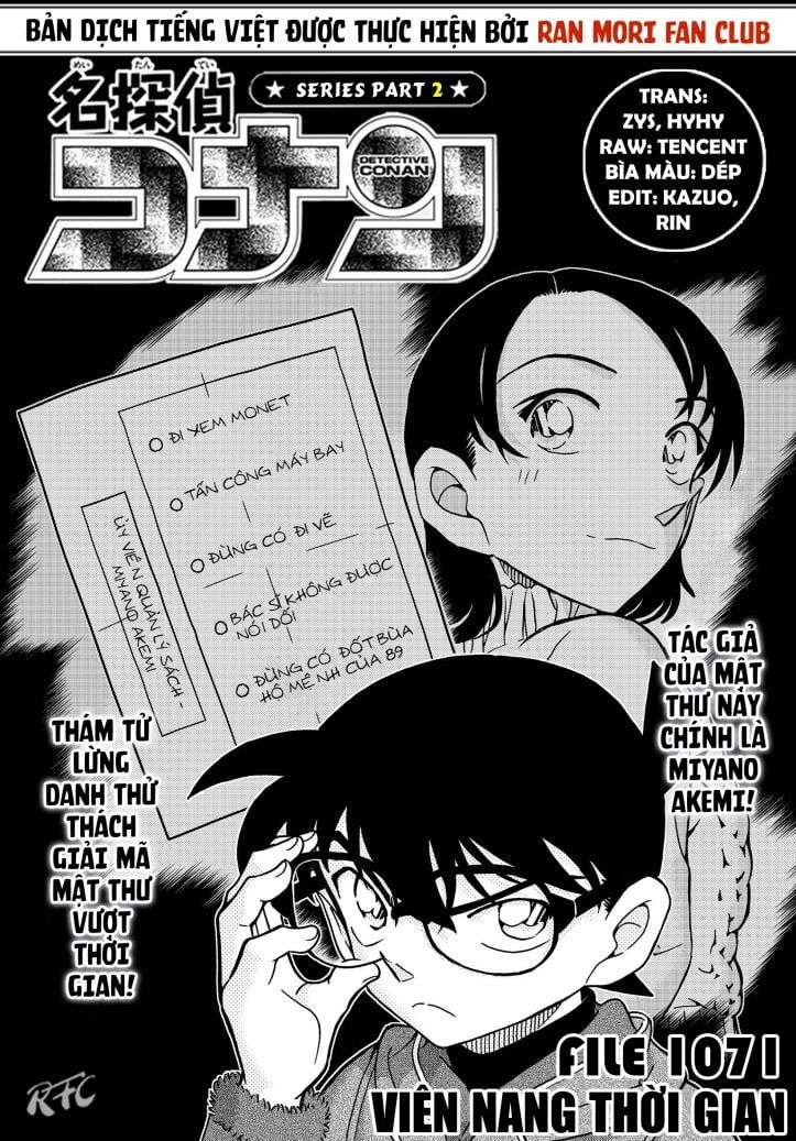 đọc truyện Thám Tử Conan Chương 1071 ảnh 3 tại Thiên Thai Truyện