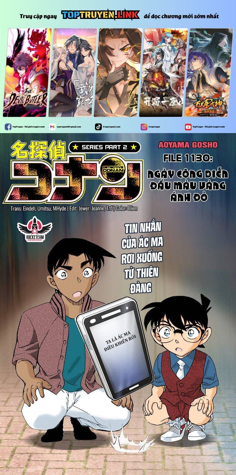 đọc truyện Thám Tử Conan Chương 1130 ảnh 2 tại Thiên Thai Truyện