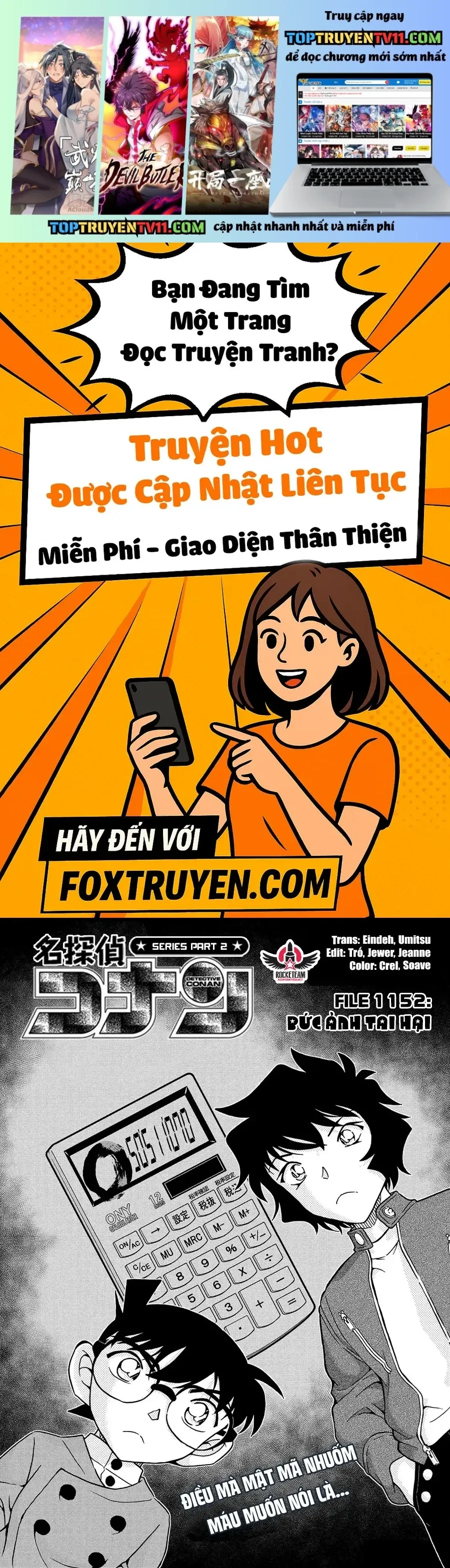 đọc truyện Thám Tử Conan Chương 1152 ảnh 3 tại Thiên Thai Truyện