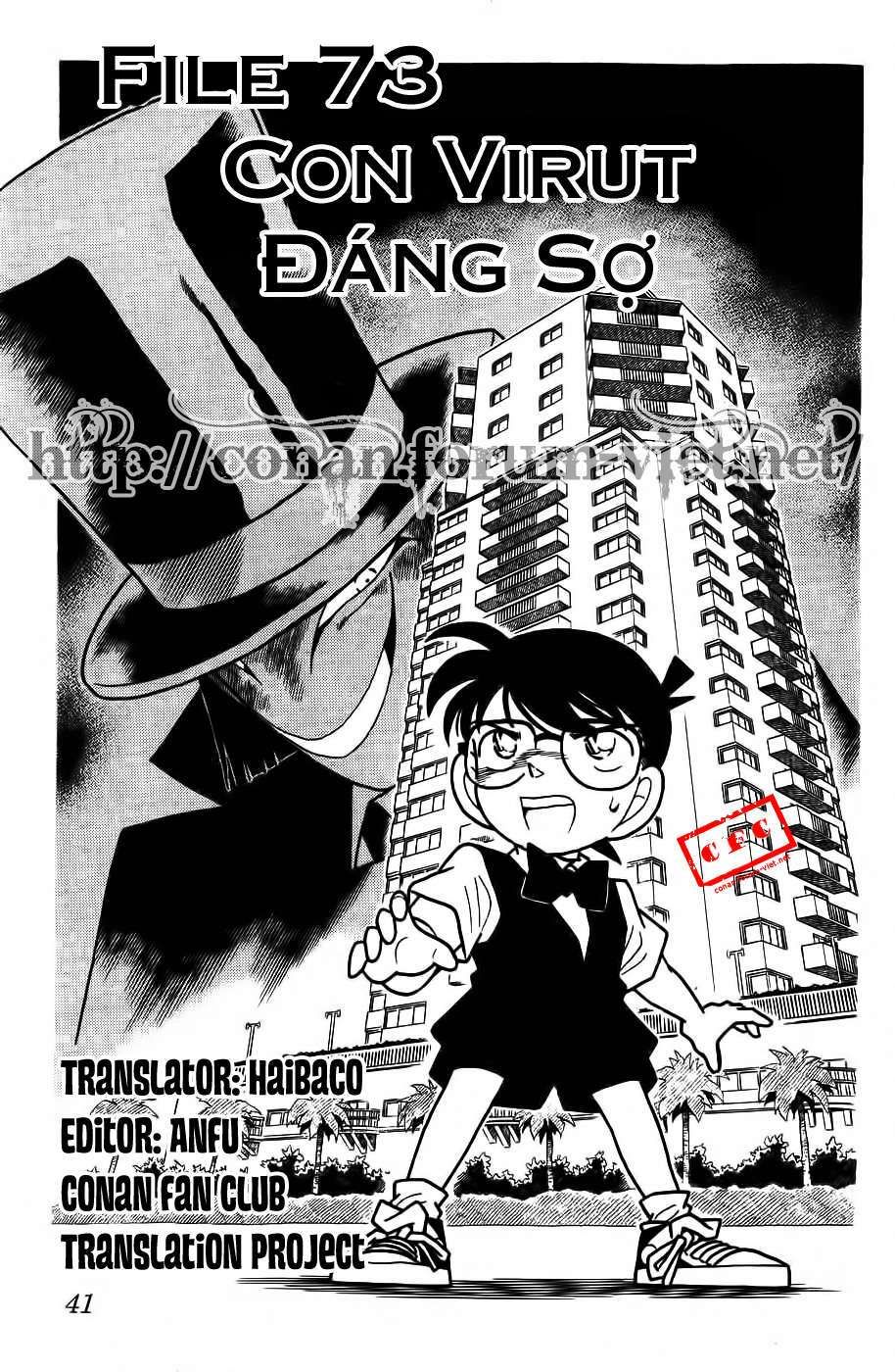 đọc truyện Thám Tử Conan Chương 73 ảnh 2 tại Truyện Dạ Ký
