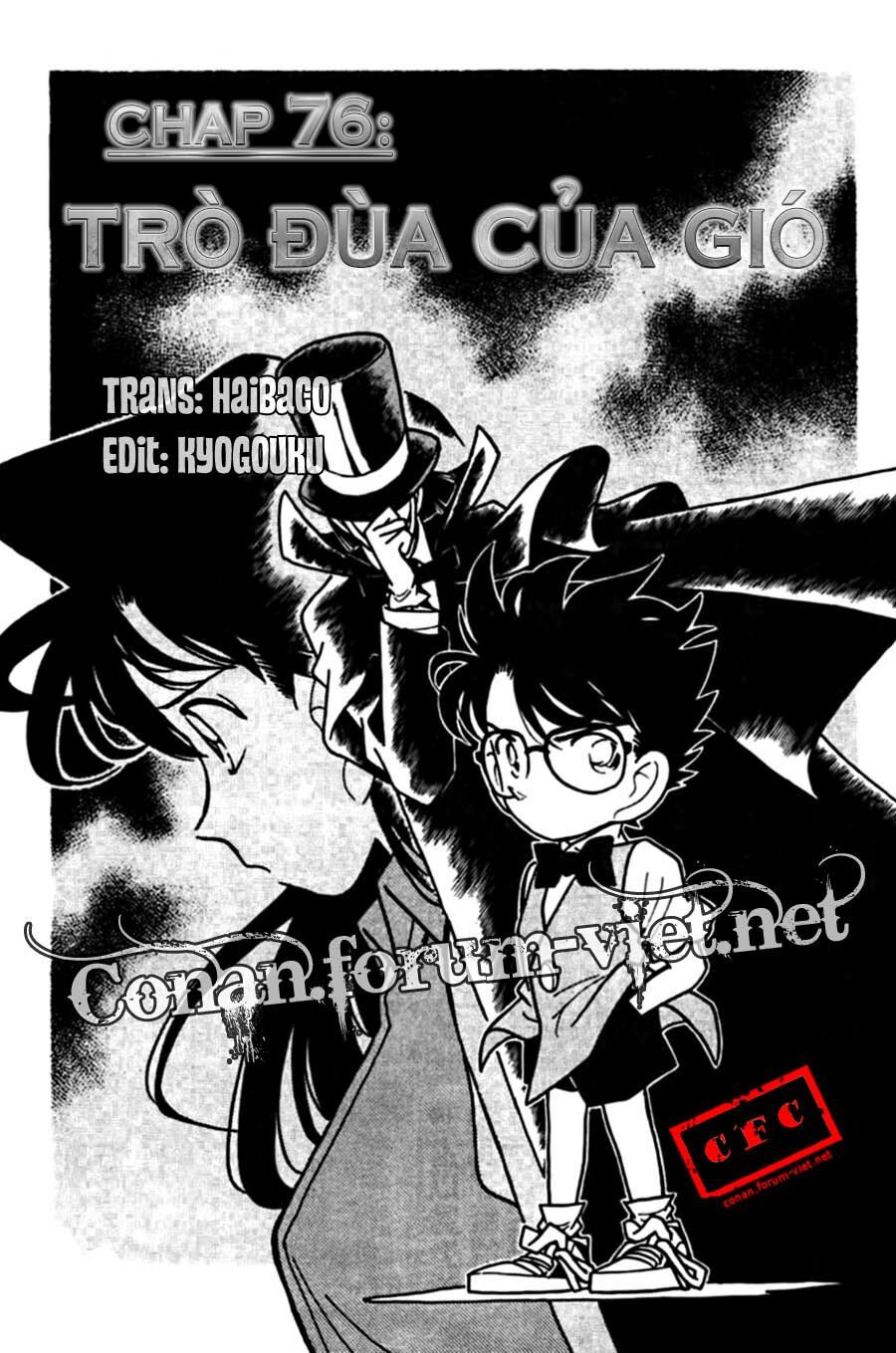 đọc truyện Thám Tử Conan Chương 76 ảnh 2 tại Truyện Dạ Ký