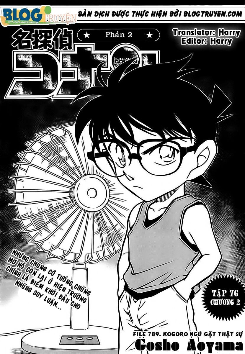 đọc truyện Thám Tử Conan Chương 788 ảnh 3 tại Thiên Thai Truyện