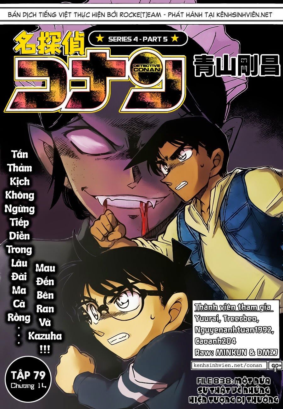 đọc truyện Thám Tử Conan Chương 838 ảnh 2 tại Thiên Thai Truyện