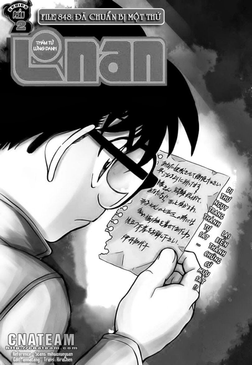 đọc truyện Thám Tử Conan Chương 848 ảnh 3 tại Thiên Thai Truyện