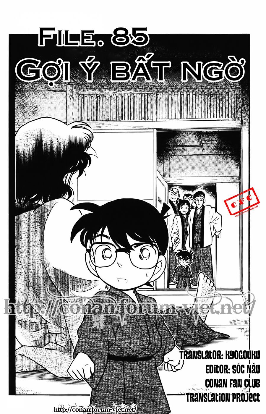 đọc truyện Thám Tử Conan Chương 85 ảnh 2 tại Truyện Dạ Ký