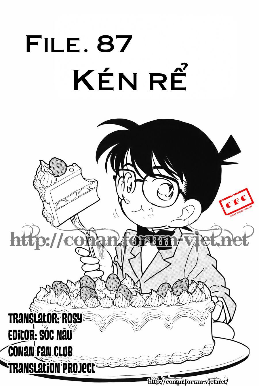 đọc truyện Thám Tử Conan Chương 87 ảnh 2 tại Truyện Dạ Ký
