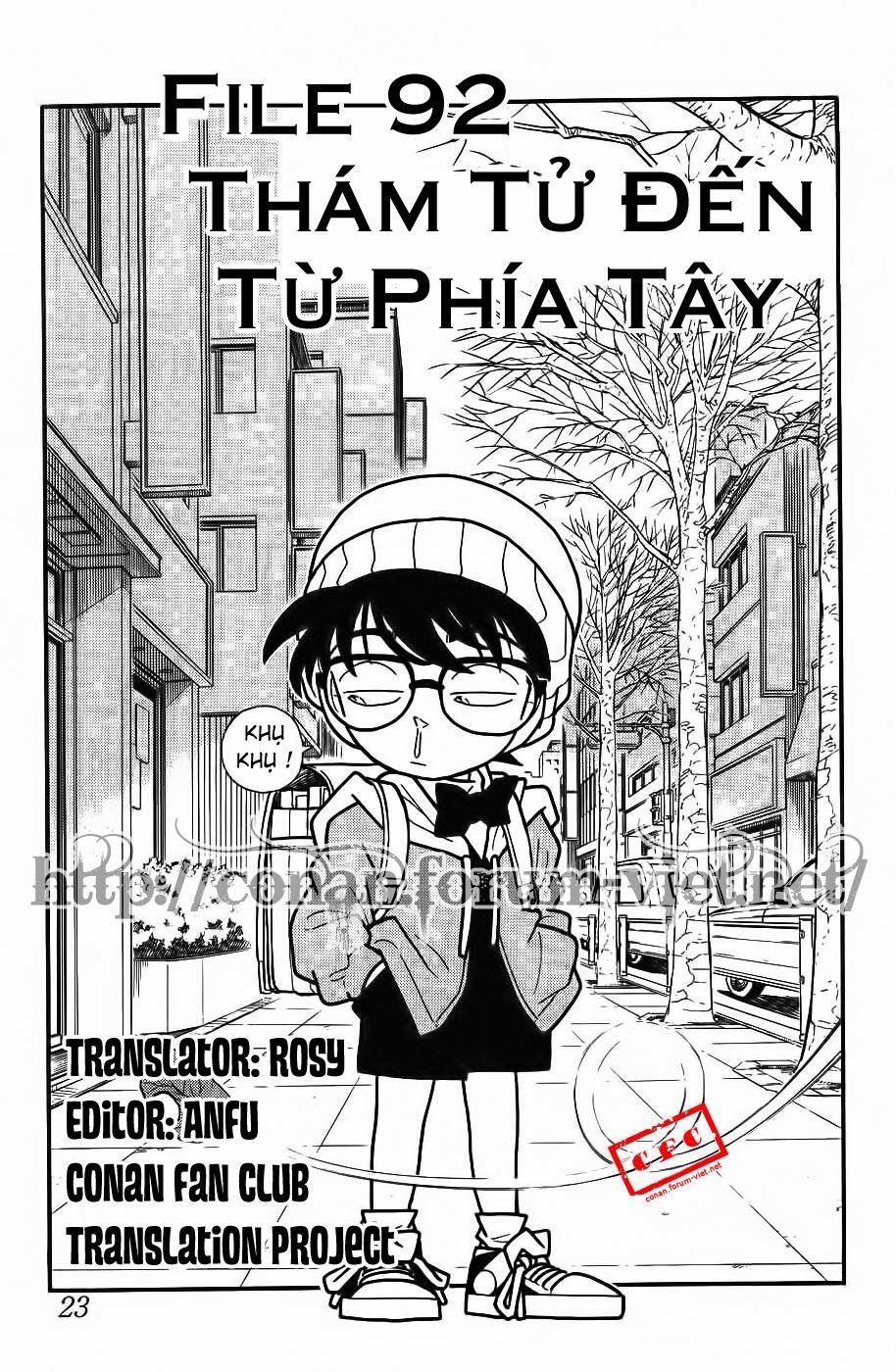 đọc truyện Thám Tử Conan Chương 92 ảnh 2 tại Thiên Thai Truyện
