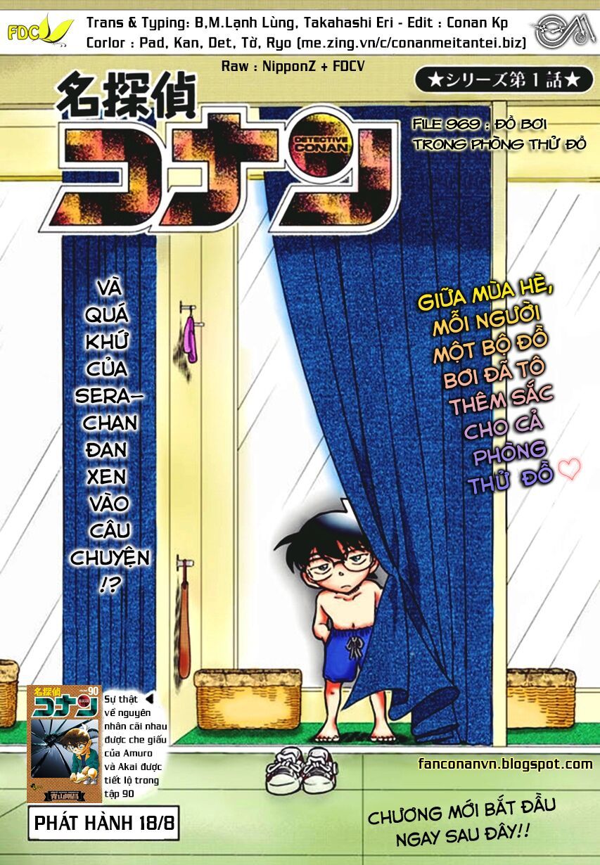 đọc truyện Thám Tử Conan Chương 969 ảnh 2 tại Thiên Thai Truyện