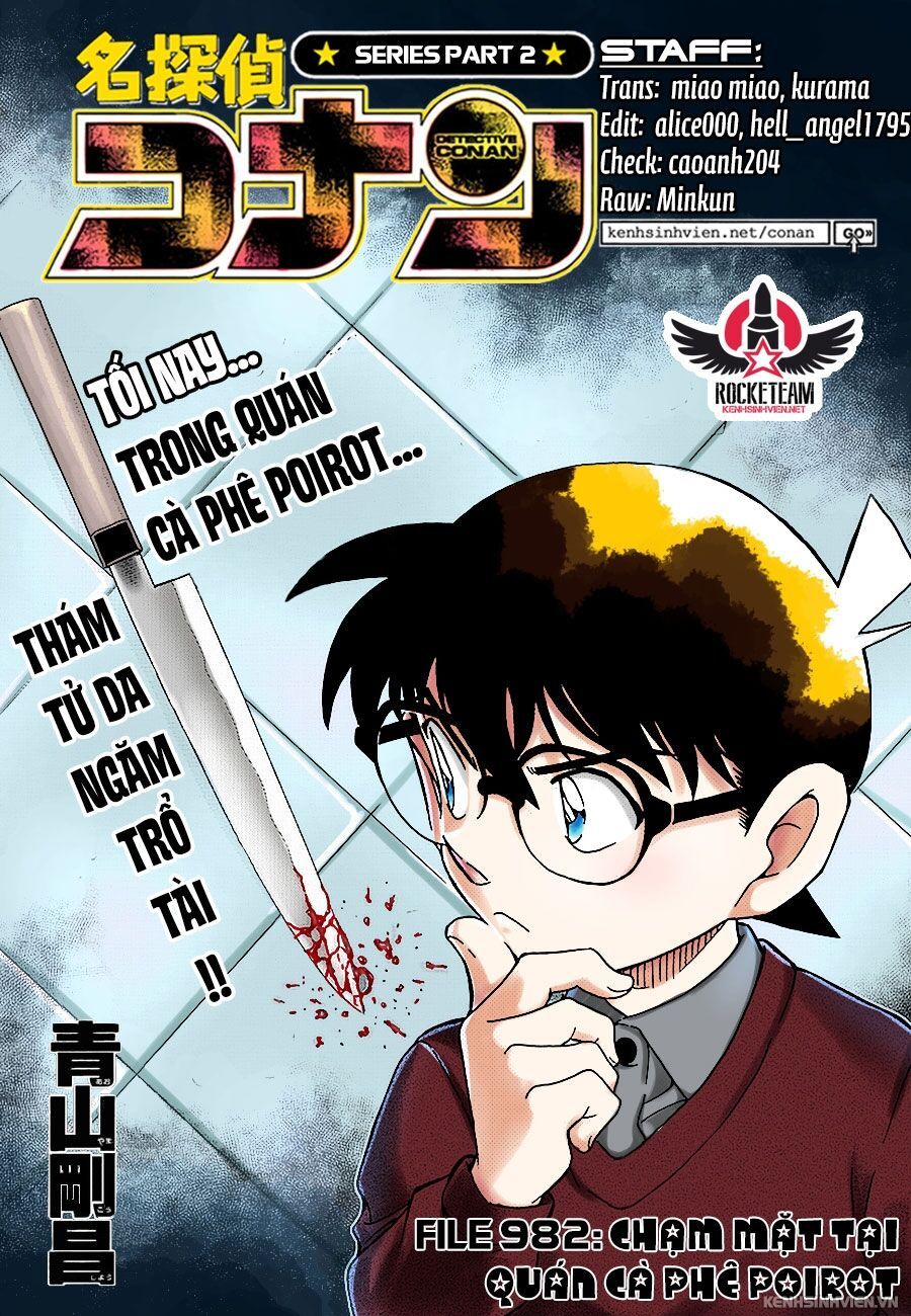 đọc truyện Thám Tử Conan Chương 982 ảnh 2 tại Thiên Thai Truyện